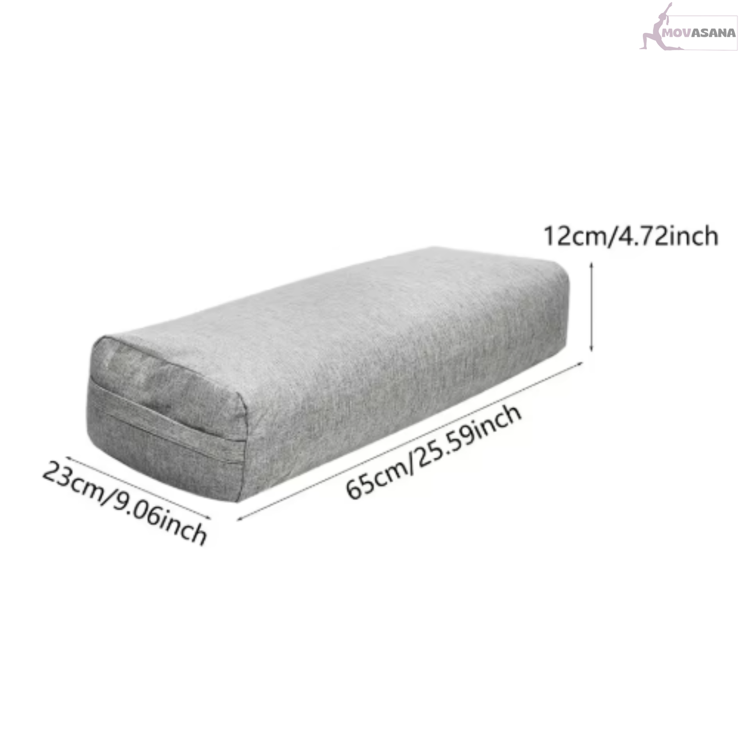 Movasana Yoga Bolster – Für Yin Yoga & Tiefenentspannung
