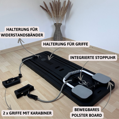 Movasana Reformer Pilates Board - Inklusive Videokurs
