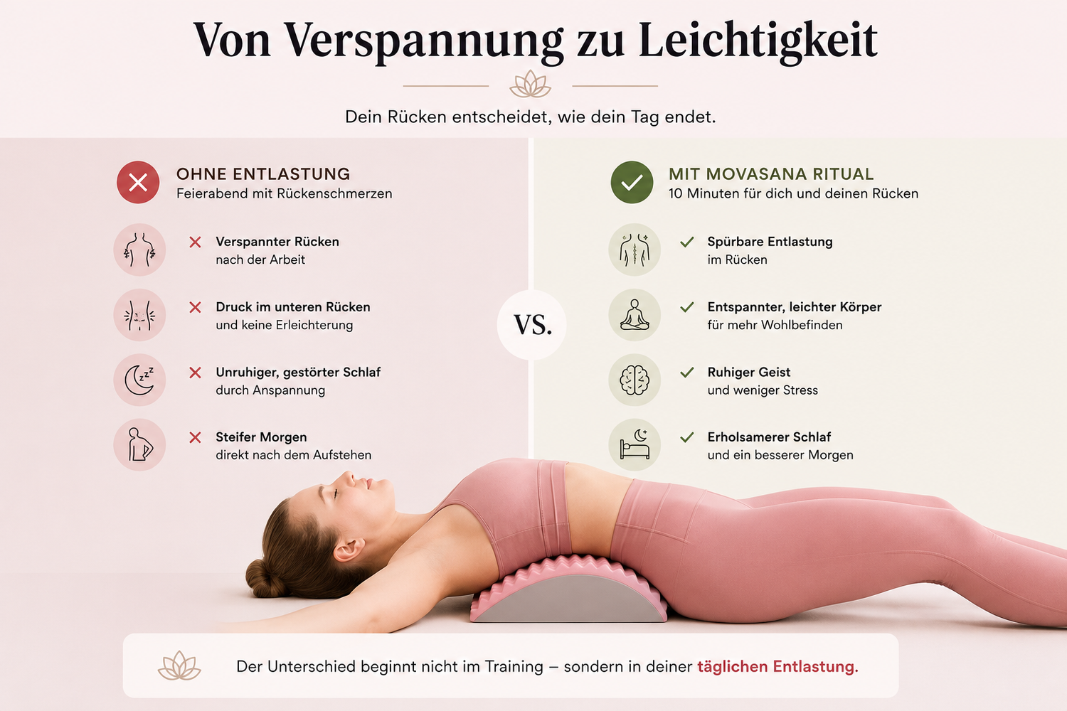 Movasana von Verspannung zu Leichtigkeit