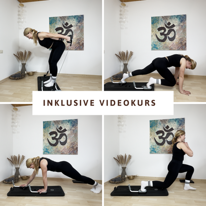 Movasana Reformer Pilates Board - Inklusive Videokurs