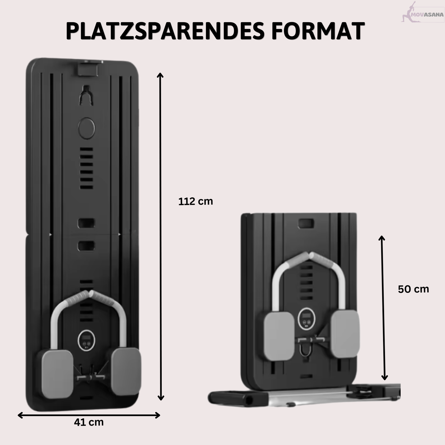 Movasana Reformer Pilates Board - Inklusive Videokurs