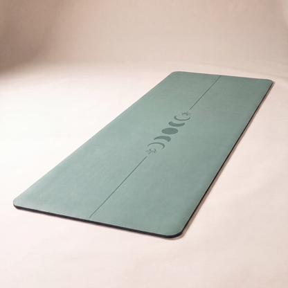 Rutschfeste Yogamatte türkis